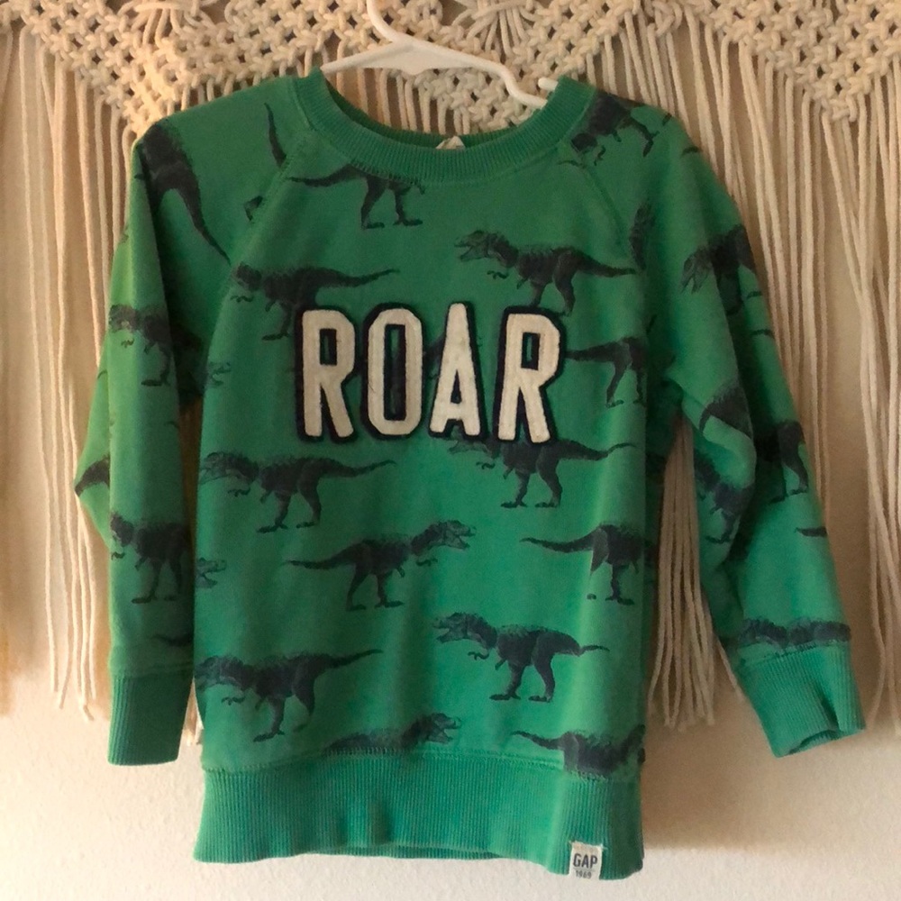 Gap Dinosaur Sweatshirt